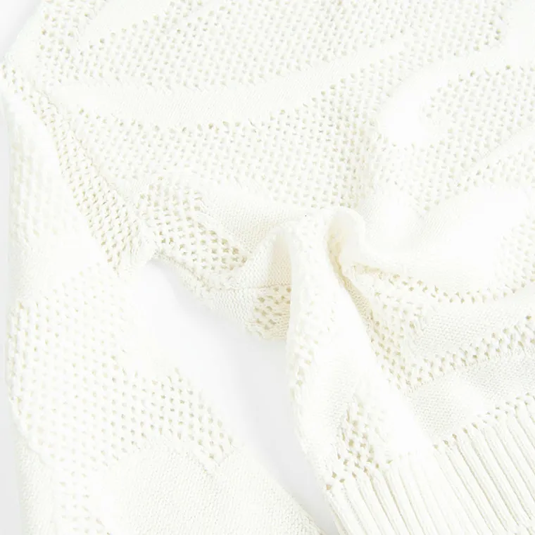 Cool Club, Sweter dziewczęcy, biały