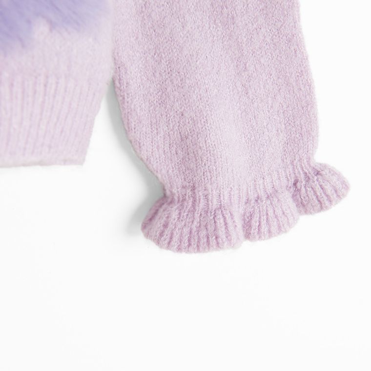 Cool Club, Sweter dziewczęcy, fioletowy