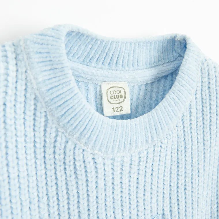 Cool Club, Sweter dziewczęcy, niebieski