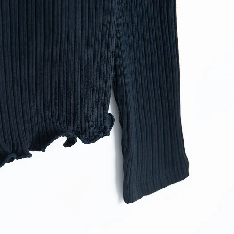 Cool Club, Sweter dziewczęcy, rozpinany, prążkowany, granatowy