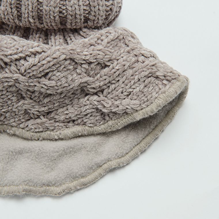 Cool Club, Szalik dziewczęcy z golfem, szary