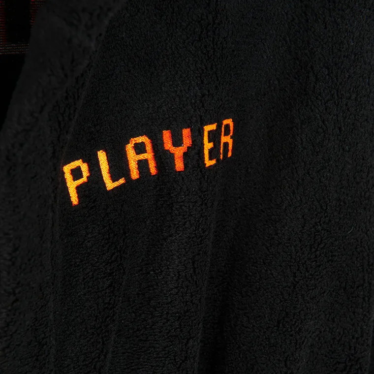 Cool Club, Szlafrok chłopięcy z kapturem, czarny