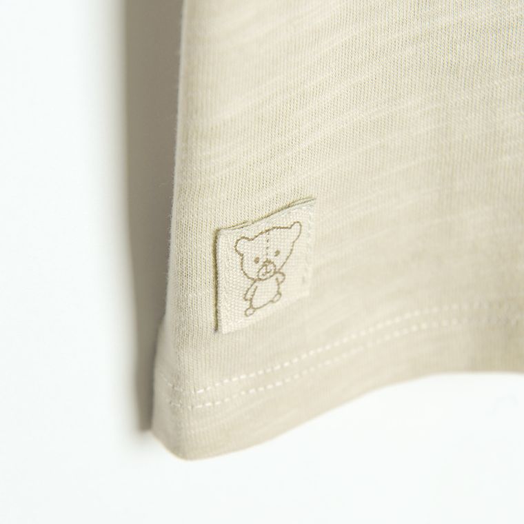 Cool Club, T-shirt chłopięcy, beżowy