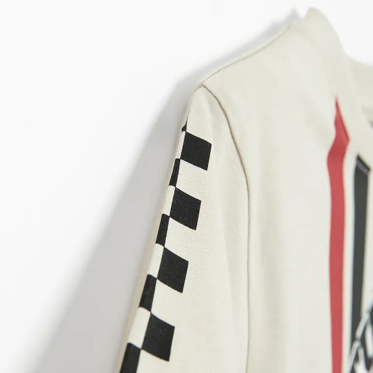 Cool Club, T-shirt chłopięcy, beżowy