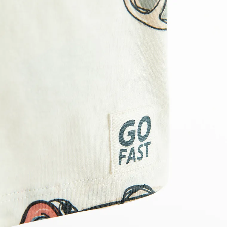 Cool Club, T-shirt chłopięcy, biały