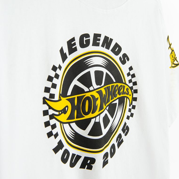 Cool Club, T-shirt chłopięcy, biały, Hot Wheels