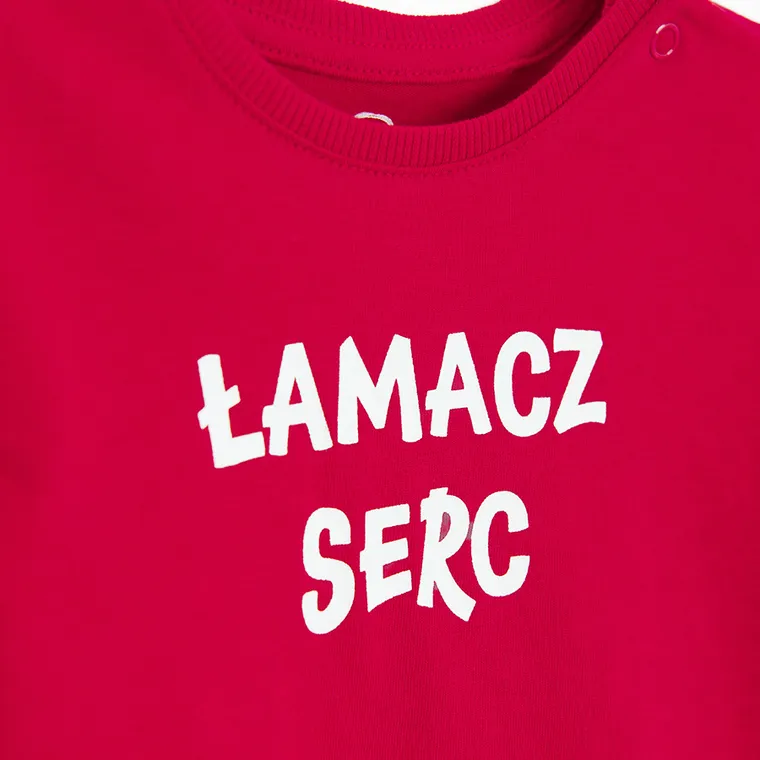 Cool Club, T-shirt chłopięcy, czerwony