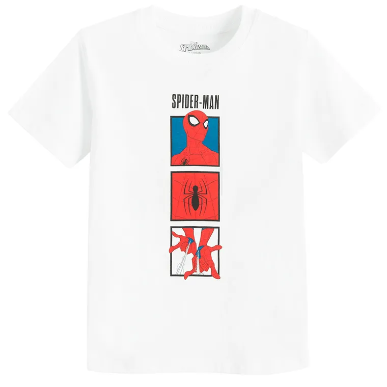 Cool Club, T-shirt chłopięcy, mix, zestaw, 3 szt., Spider-Man