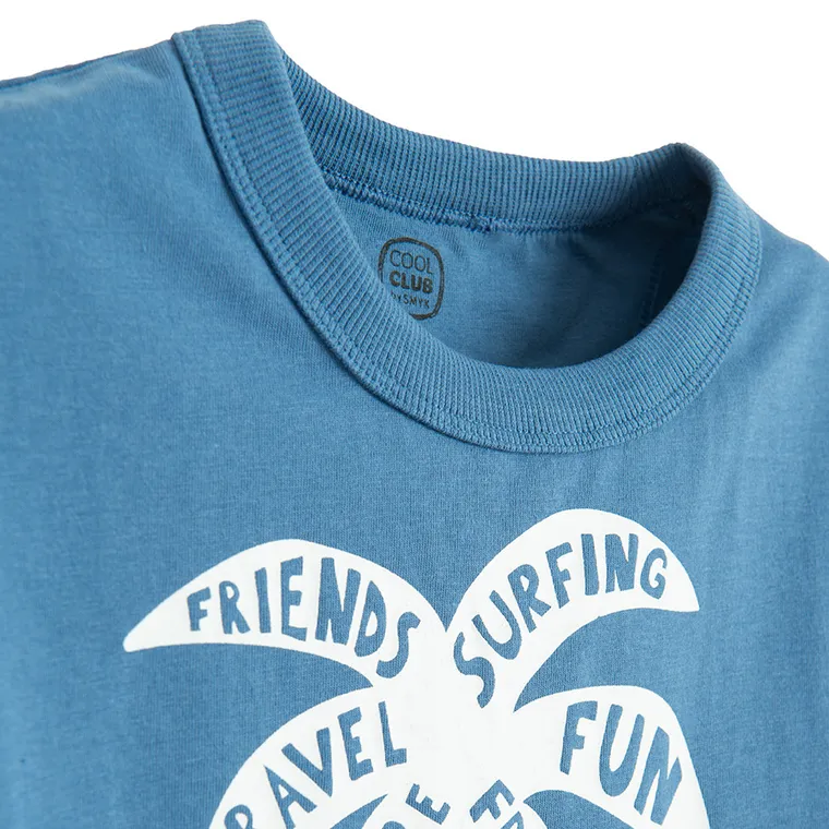 Cool Club, T-shirt chłopięcy, niebieski