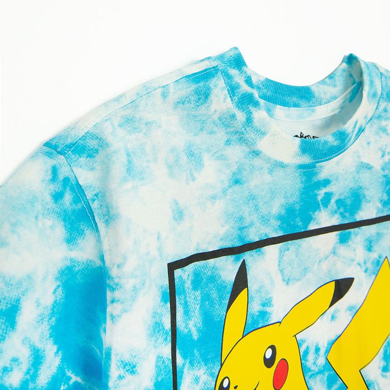 Cool Club, T-shirt chłopięcy, niebieski, Pokemon