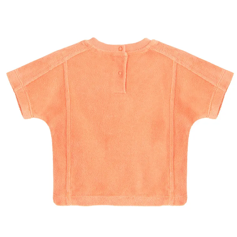 Cool Club, T-shirt chłopięcy, pomarańczowy