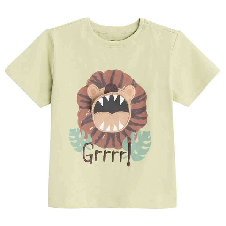 Cool Club, T-shirt chłopięcy, zielony