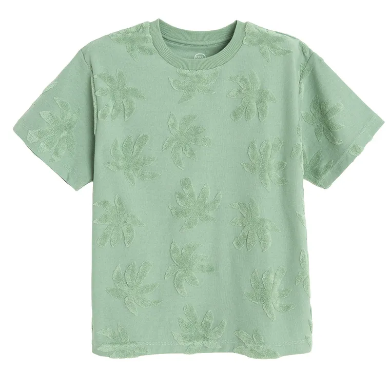 Cool Club, T-shirt chłopięcy, zielony