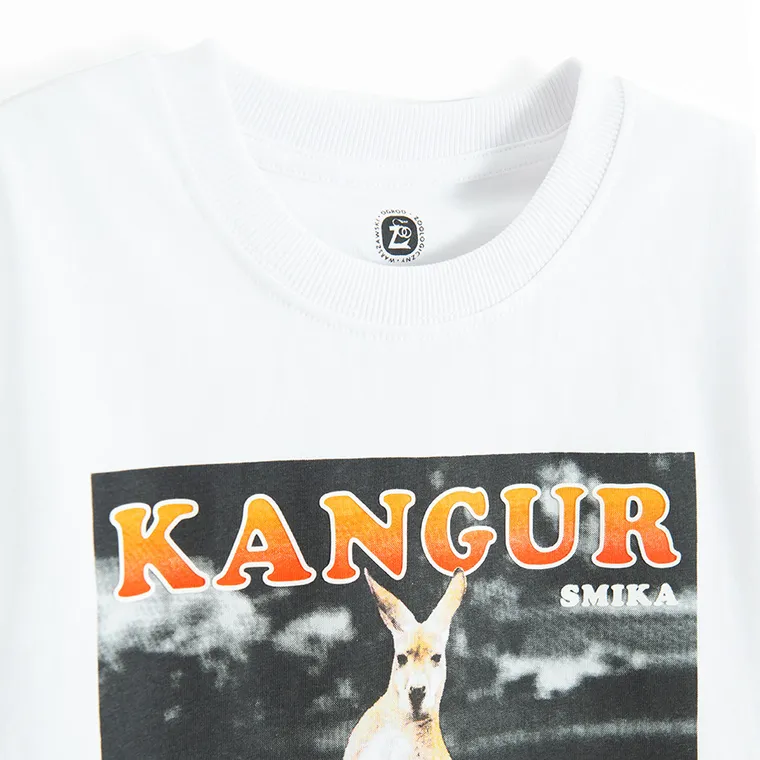 Cool Club, T-shirt dziecięcy, biały