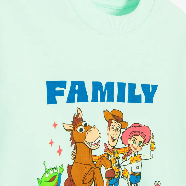 Cool Club, T-shirt dziecięcy, miętowy, Toy Story