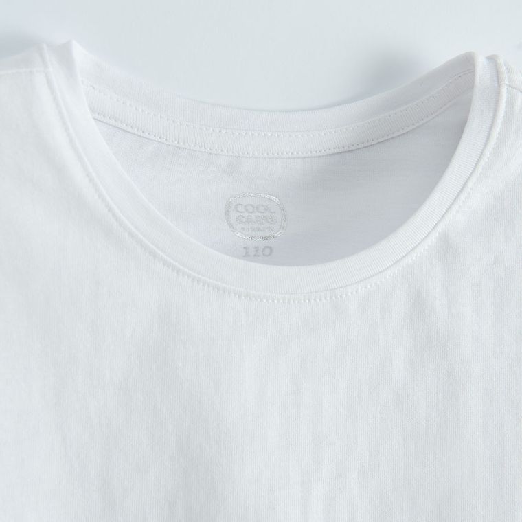 Cool Club, T-shirt dziewczęcy, biały, zestaw, 2 szt.