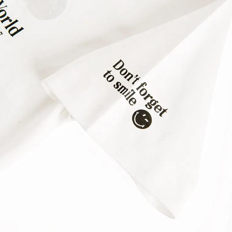 Cool Club, T-shirt dziewczęcy, crop top, biały, SmileyWorld