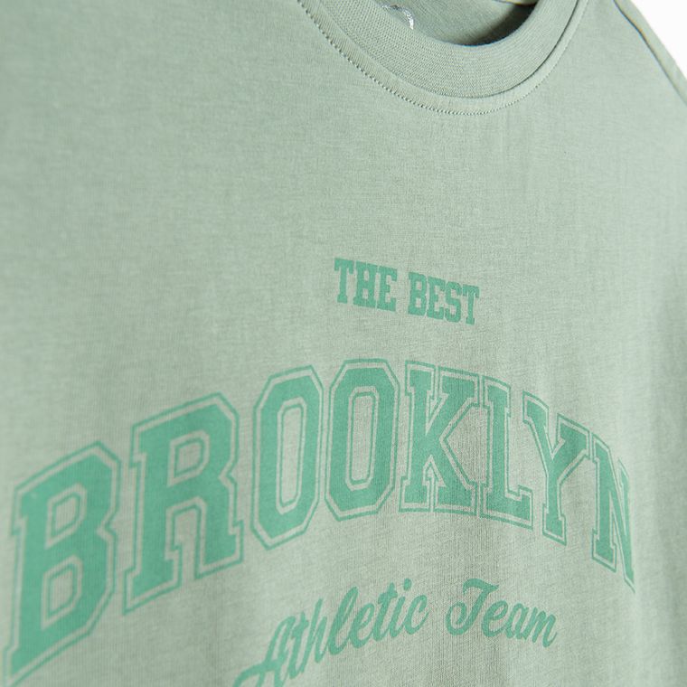 Cool Club, T-shirt dziewczęcy, crop top, mix, zestaw, 5 szt.