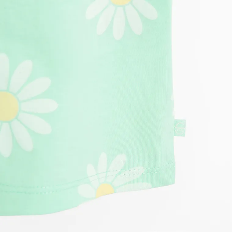 Cool Club, T-shirt dziewczęcy, miętowy