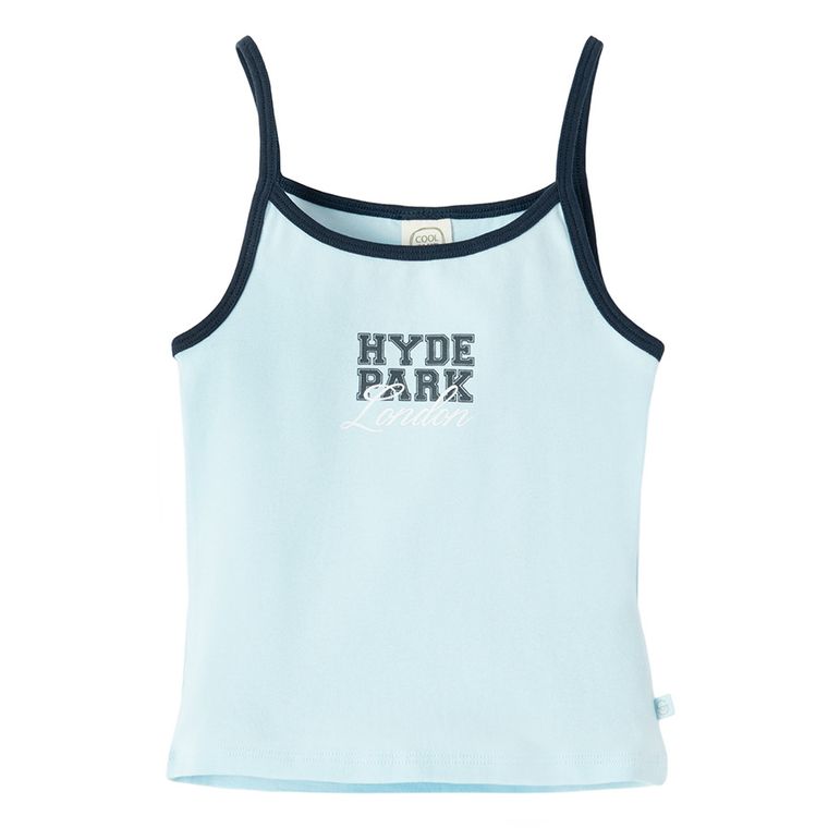 Cool Club, T-shirt dziewczęcy na ramiączka, mix, zestaw, 4 szt.