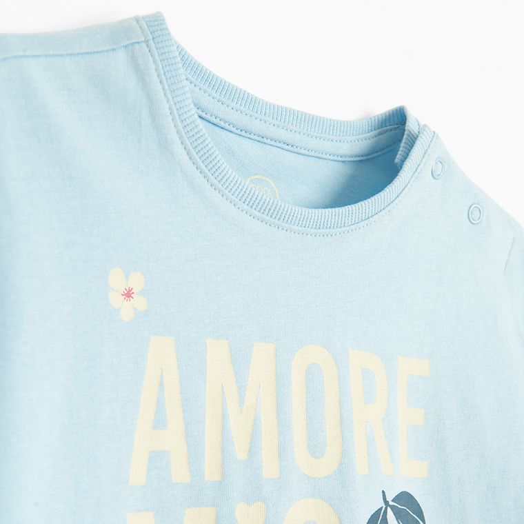 Cool Club, T-shirt dziewczęcy, niebieski