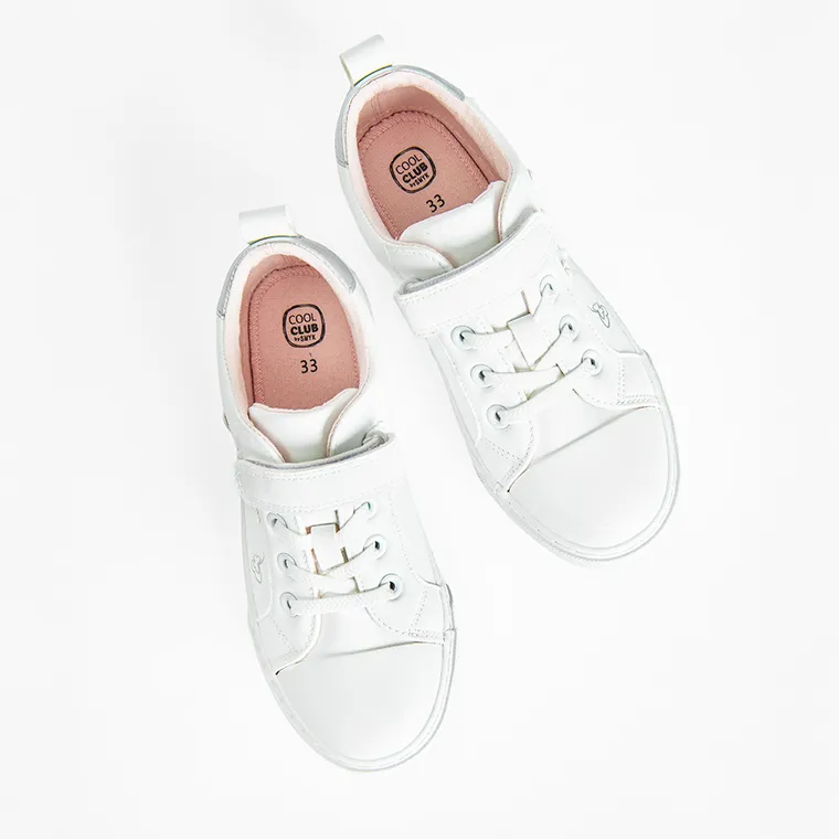 Cool Club, Trampki dziewczęce, białe