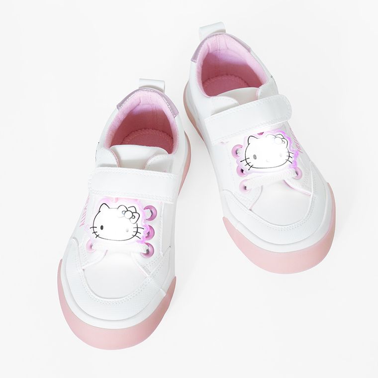 Cool Club, Trampki dziewczęce, białe, świecące, Hello Kitty
