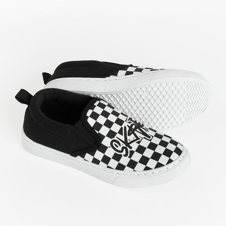 Cool Club, Trampki slip on chłopięce, czarne
