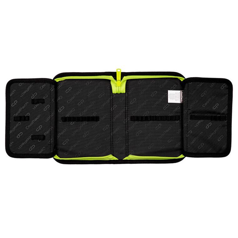 CoolPack, Clipper, piórnik rozkładany, pojedynczy, z wyposażeniem, Panda Gang