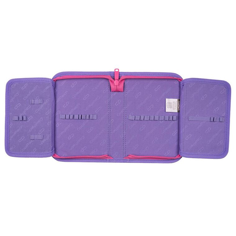 CoolPack, Clipper, piórnik rozkładany, pojedynczy, z wyposażeniem, Sew Pastel Heart