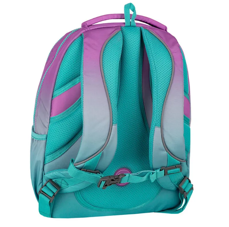 CoolPack, Factor X, plecak szkolny, 4-komorowy, Gradient Blueberry