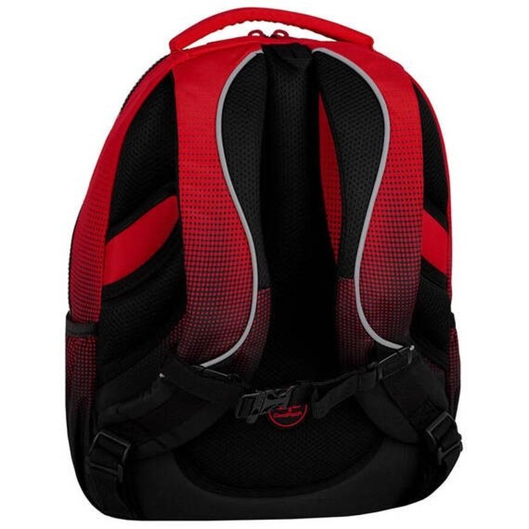 CoolPack, Factor X, plecak szkolny, 4-komorowy, Gradient Cranberry