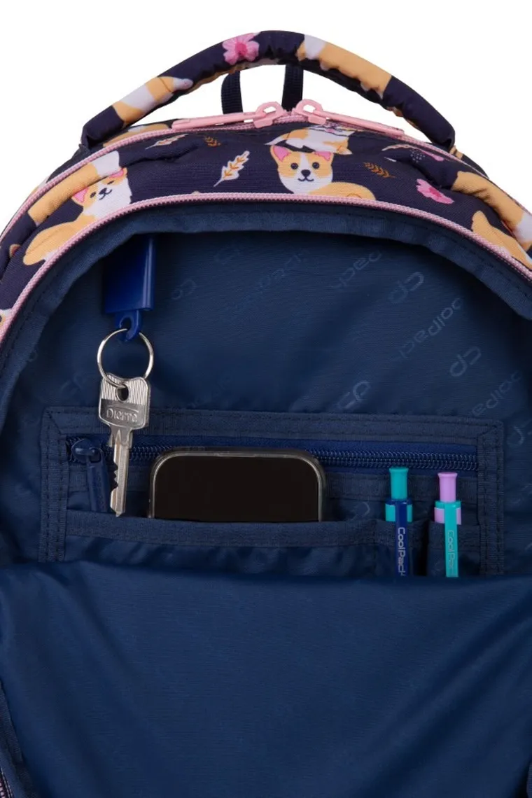 CoolPack, Jerry, plecak szkolny, 3-komorowy, Elisabeth