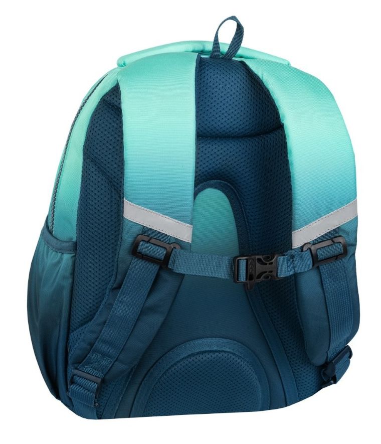 CoolPack, Jerry, plecak szkolny, 3-komorowy, Gradient Blue Lagoon