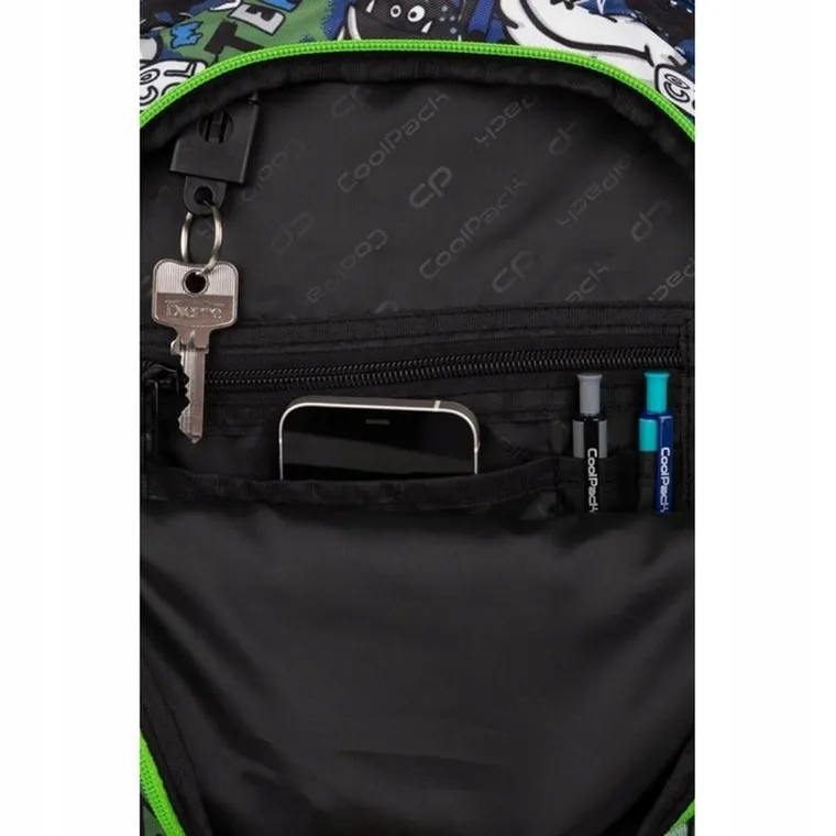 CoolPack, Jerry, plecak szkolny, 3-komorowy, Monster Team