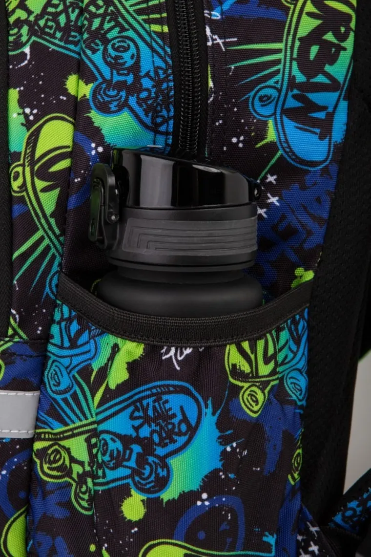 CoolPack, Jerry, plecak szkolny, 3-komorowy, Skate Night