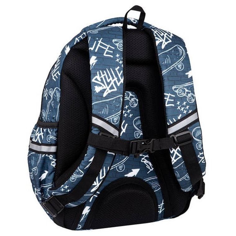 CoolPack, Jerry, plecak szkolny, 3-komorowy, Street Life