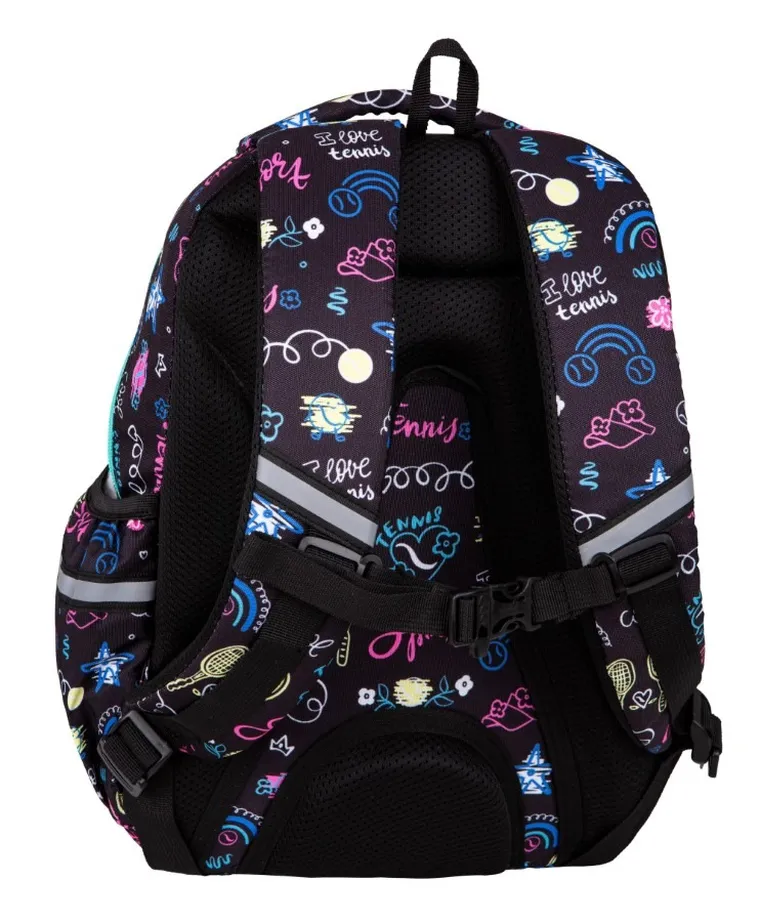 CoolPack, Jerry, plecak szkolny, 3-komorowy, Tennis Star