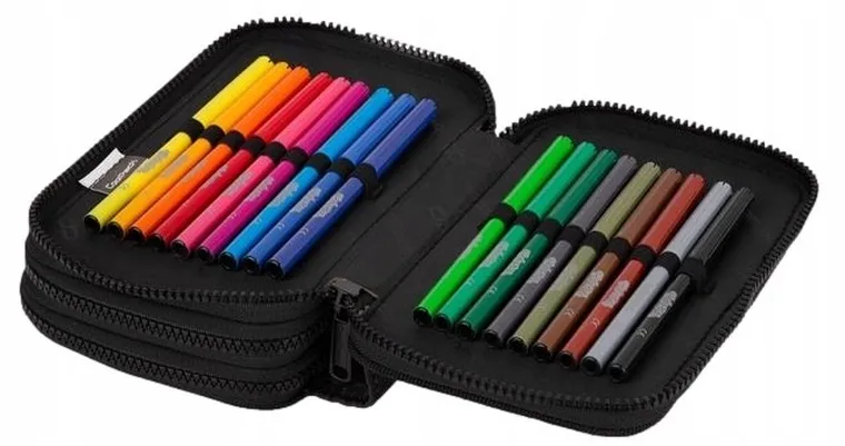 CoolPack, Jumper 3, piórnik rozkładany, potrójny, z wyposażeniem, Don'T Do It