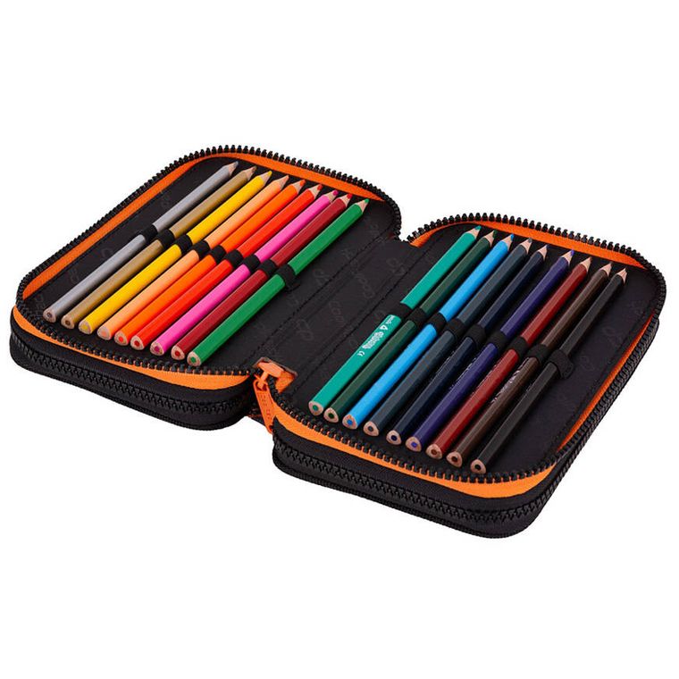 CoolPack, Jumper 3, piórnik rozkładany, potrójny, z wyposażeniem, Gamer