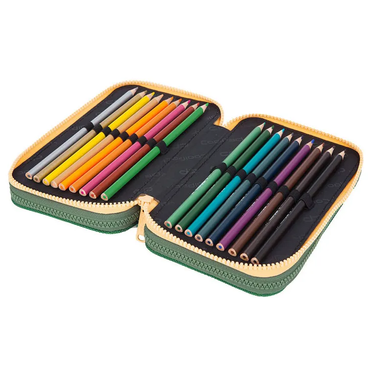 CoolPack, Jumper 3, piórnik rozkładany, potrójny, z wyposażeniem, Toucans