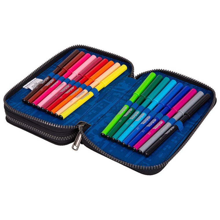 CoolPack, Spider-Man, Jumper 2, piórnik rozkładany, podwójny, z wyposażeniem, Disney Core