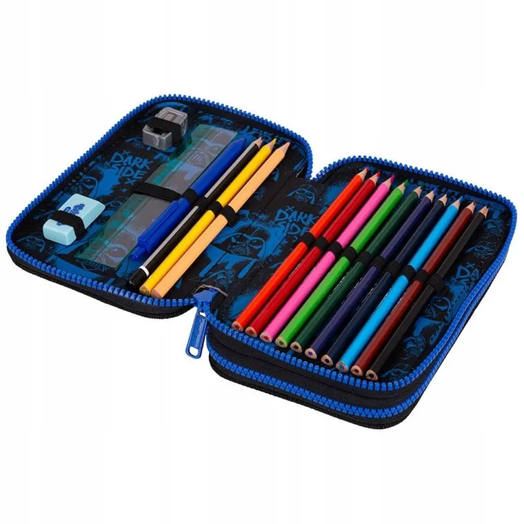 CoolPack, Star Wars, Jumper 2, piórnik rozkładany, podwójny, z wyposażeniem, Disney Core