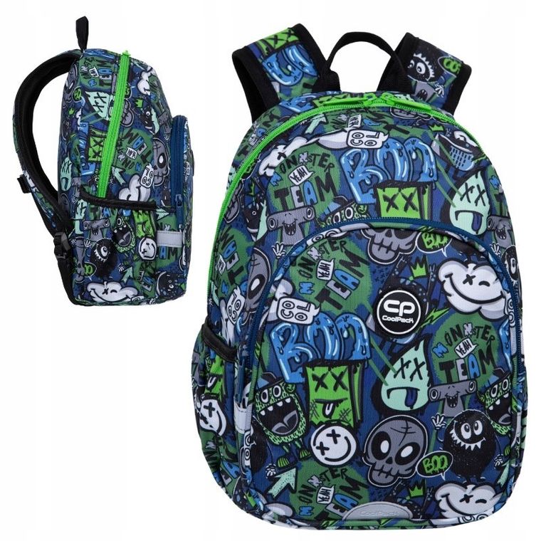 CoolPack, Toby, plecak dla przedszkolaka, Monster Team