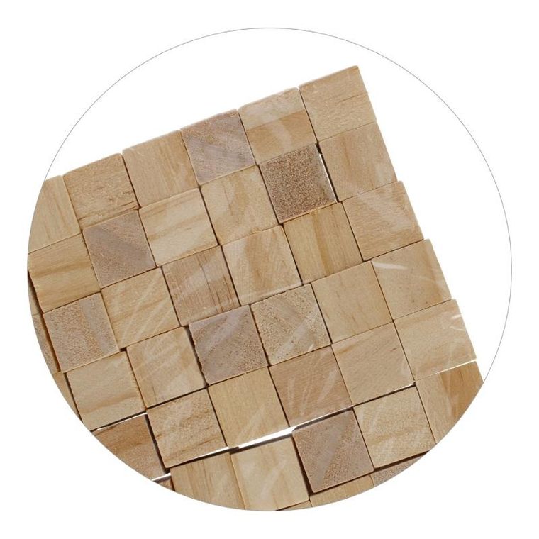 Craft With Fun, ozdoba dekoracyjna, drewniane kostki