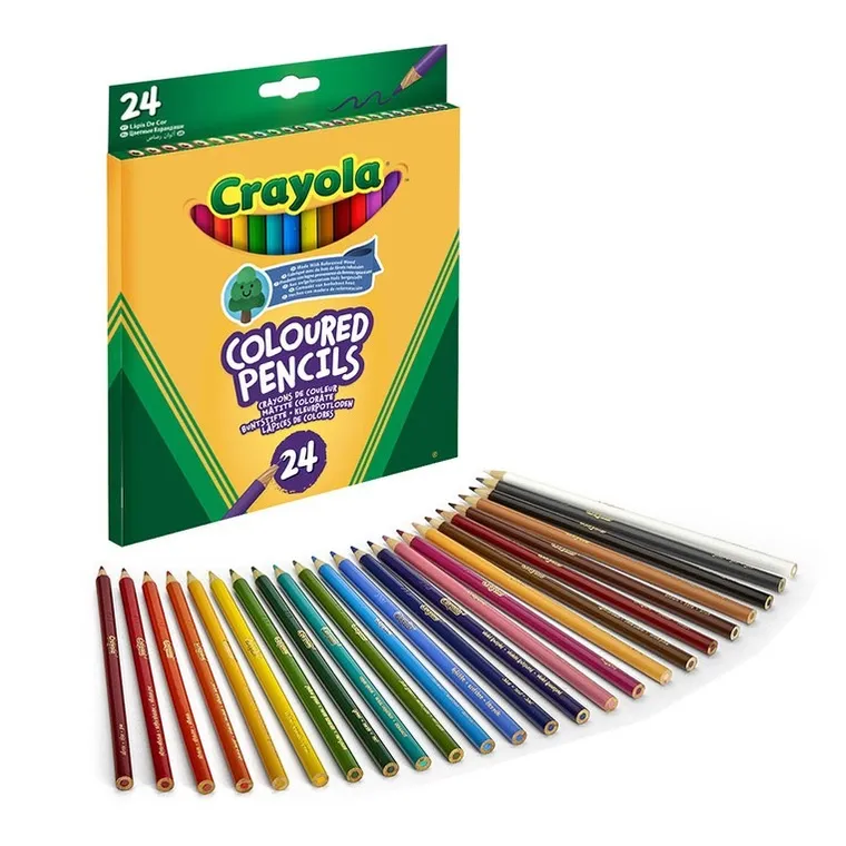 Crayola, kredki ołówkowe, 24  szt.
