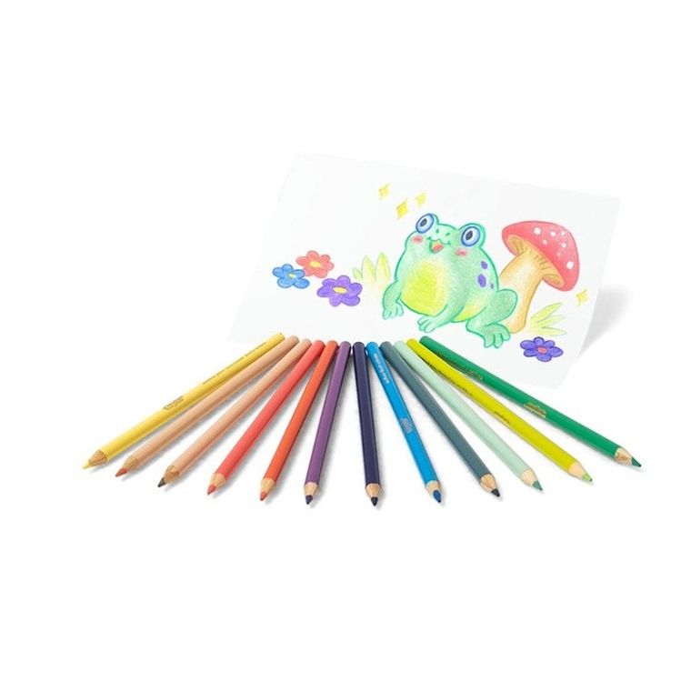 Crayola, kredki ołówkowe, pastelowe, 12 szt.