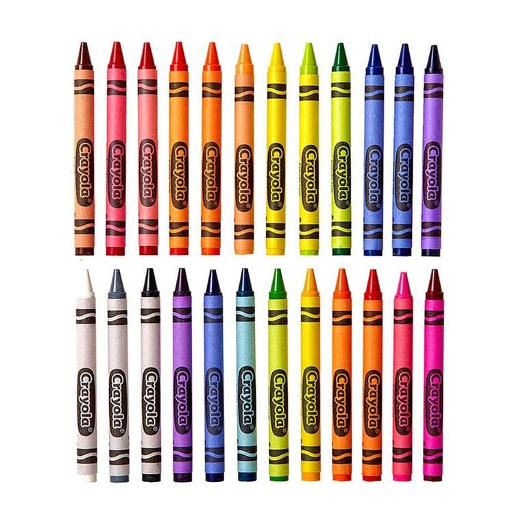 Crayola, kredki świecowe, 24 szt.