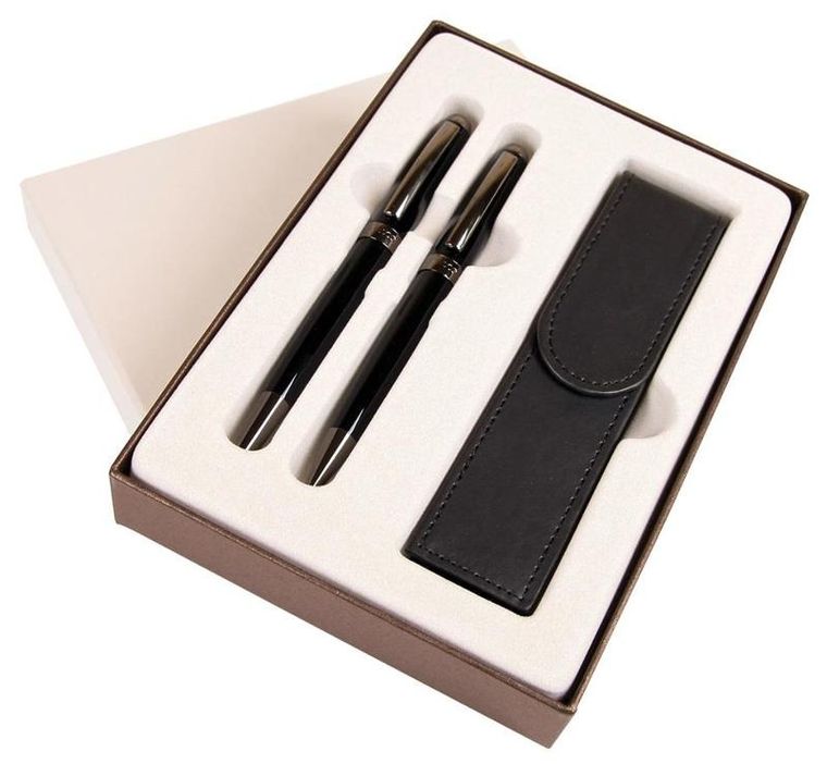 Cresco, długopis i pióro wieczne w etui, Symphony