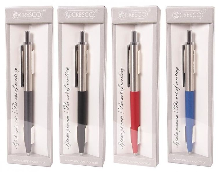 Cresco, długopis Reporter, w etui
